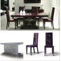 Dining table and chair,Glossy painting table,divani